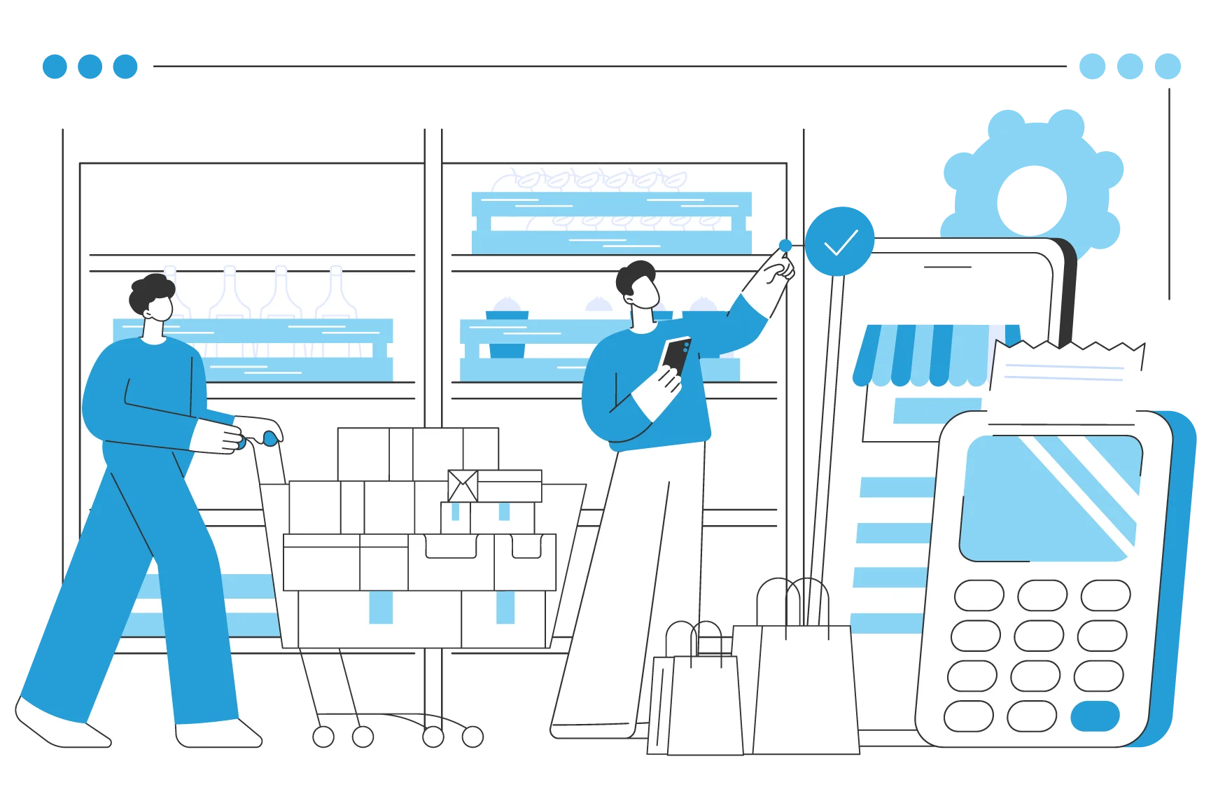 pos software for departmental store